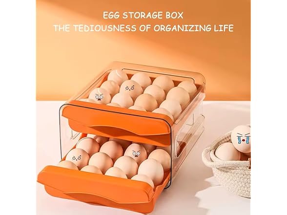 Luxury egg box, holds 32 eggs