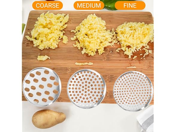 Amroicus Stainless Steel Potato Ricer