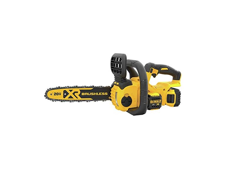DEWALT 20V MAX* XR Chainsaw Kit, 5-Ah Battery