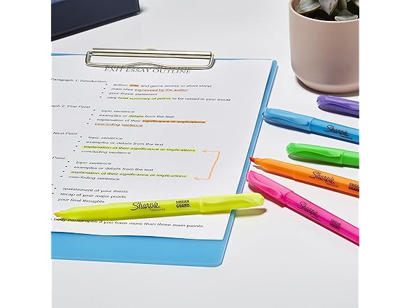 Sharpie Pocket Highlighters, 12 Count
