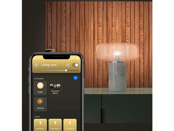 Philips Hue A19 LED Smart Bulbs, 4 Pack