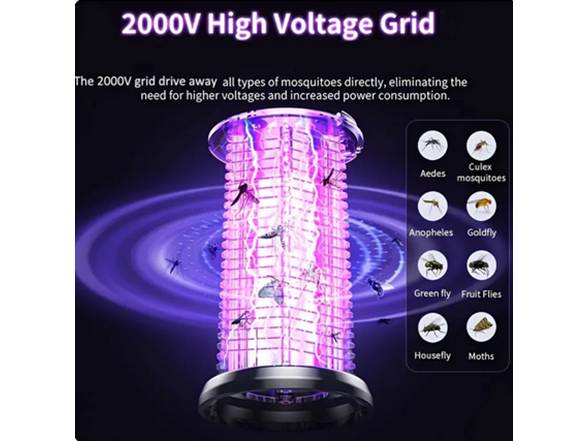 BH-1060 3 in 1 Outdoor & Indoor Bug Zapper 7hrs