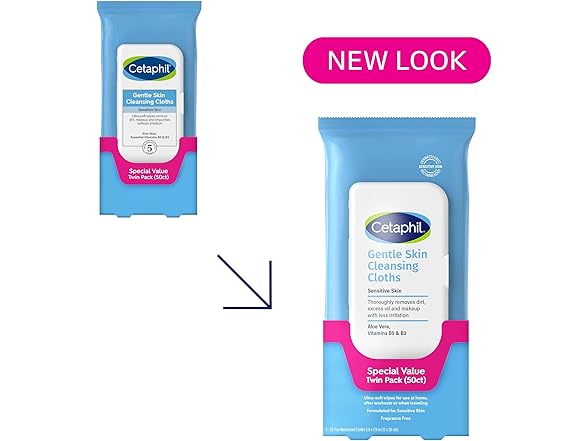 Cetaphil Face and Body Wipes