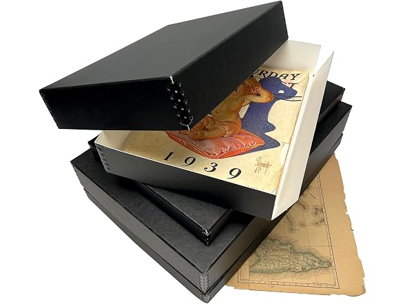 Lineco Museum Archival Storage Box, Drop DIY - Gallery 5