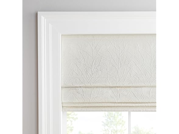 Eclipse Drew Roman Shades 36"x64", White