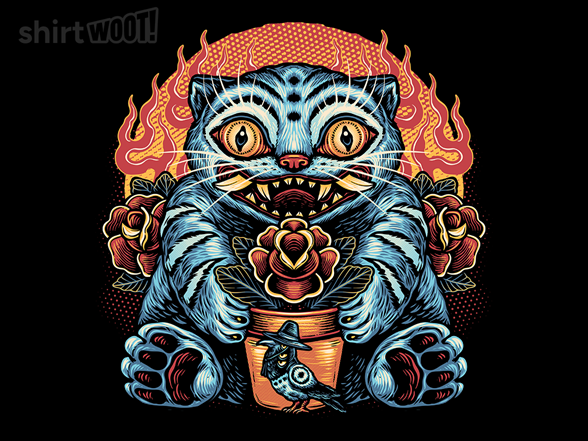 Blue Tiger Red Flame