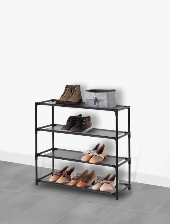 4-Tier Shoe Storage and Organizer Rack - Gallery 6
