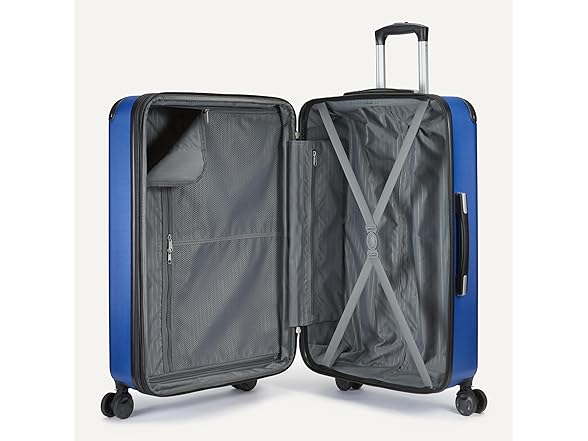 Amazon Basics 3-Piece Luggage Set, Blue