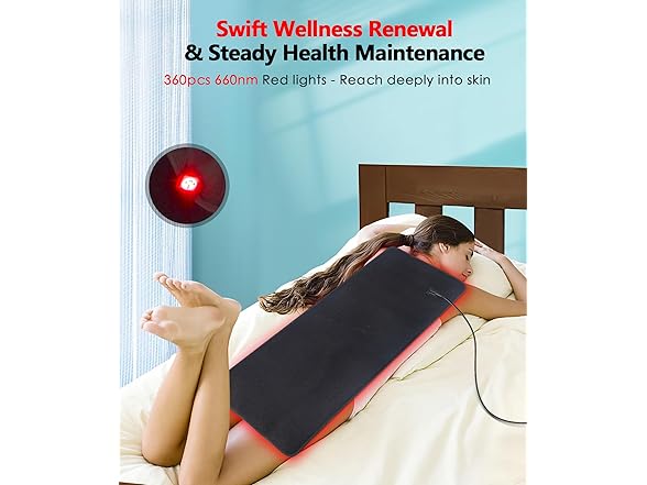 Astarexin Red Light Therapy Pad for Body