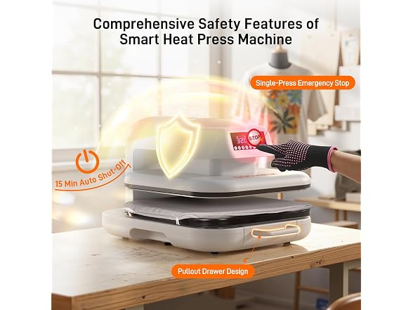 GOCHIFIX Heat Press Machine for T Shirts,