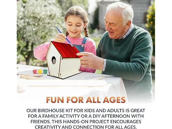 Newhouse Pet DIY Wooden Birdhouse Kit