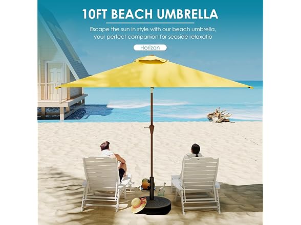 GREENVINES 6.5x10 FT Outdoor-Patio-Umbrella