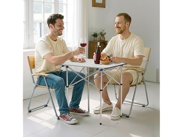 Folding Camping Table, Outdoor Portable Side