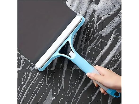 Generic GAR-91 Non-Slip Window Squeegee, Blue
