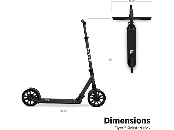 Radio Flyer Kickstart Max Scooter