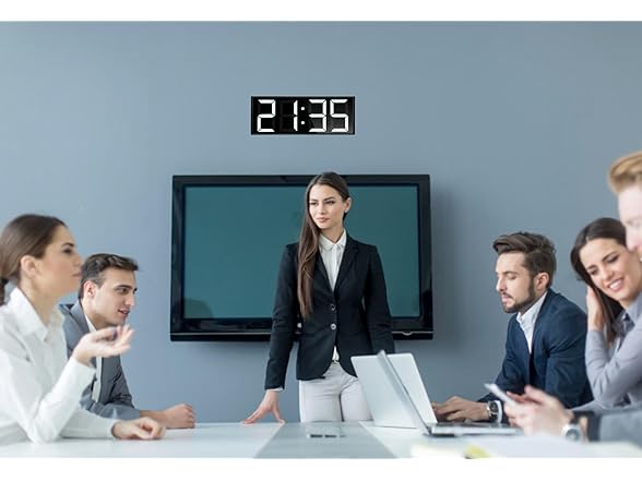 ETEBRG 17.3'' Huge Digital Wall Clock