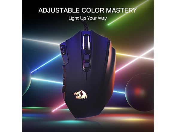 Redragon M921 Wired RGB MMO Gaming Mouse