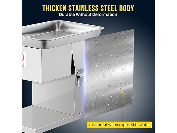 110V Commercial Meat Cutter Machine 