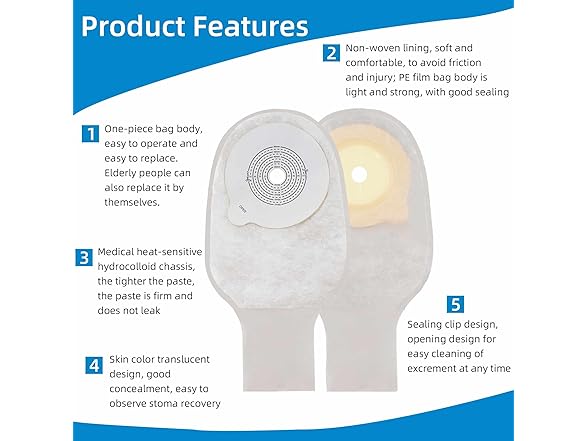 ovand  Colostomy Bags