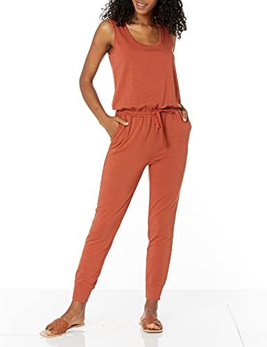 Amazon Essentials Womens Studio Terry Jumpsuit