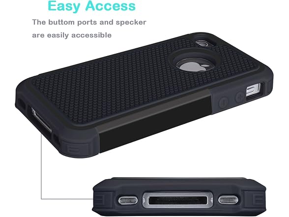 Jeylly for iPhone 4S Case/iPhone 4 Cover, Shock
