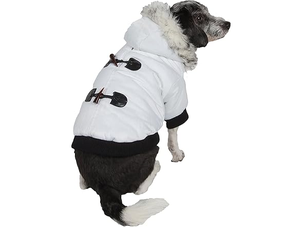 Pet Life ® Aspen Winter White Dog Coat