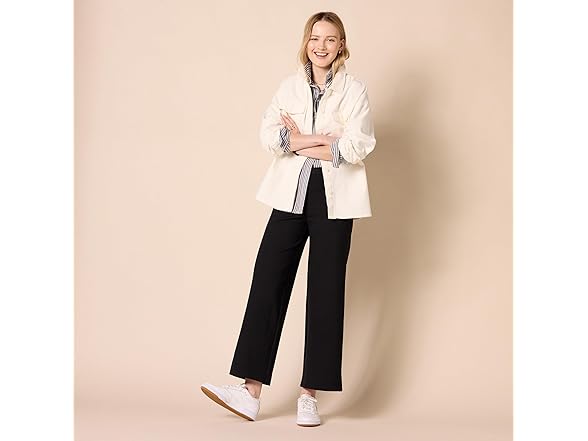 Amazon Essentials Women Pull Wide Leg Ponte Pant