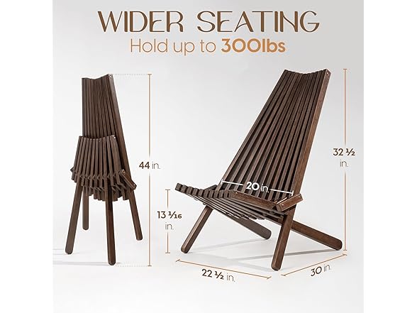 IDZO Elina FSC Eucalyptus Tamarack Chairs