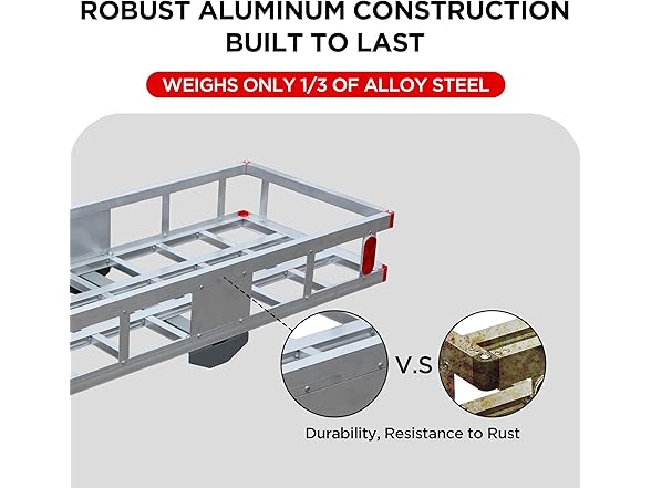 Rockland Aluminum Hitch Cargo Carrier