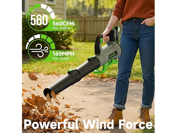 QIYORL Leaf Blower Cordless
