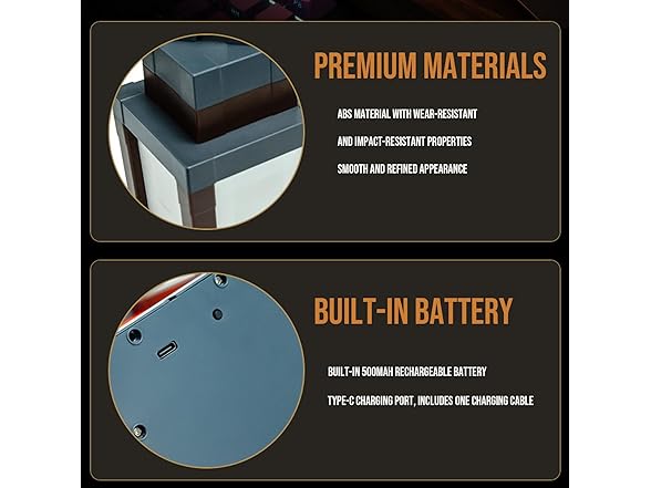 Pixelated Lantern Night Light - Gallery 4