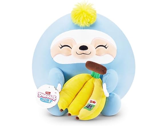 Snackles Series 2 14" Sloth&Dole Banana