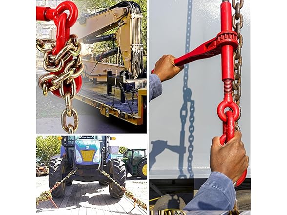 3/8"-1/2" Chain Binder with Chains