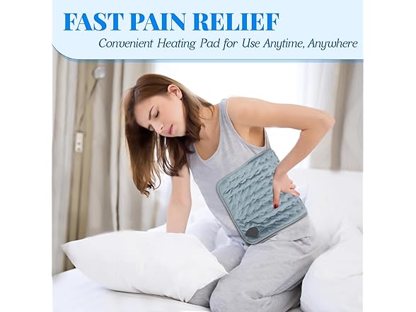 Jubeoyey Electric Heating Pad for Back