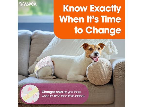 ASPCA ASPCA Female Dog Diapers with Wetness In