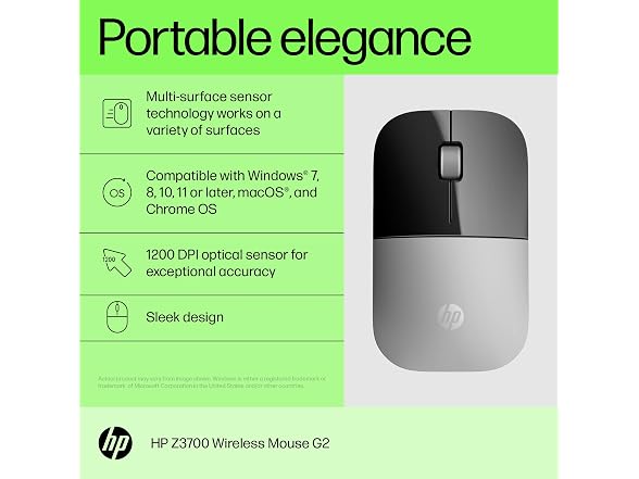 HP Z3700 G2 Wireless Mouse