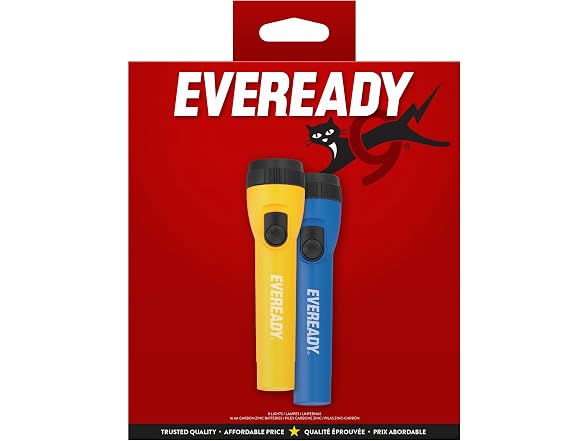 Eveready LED Flashlight 8PK
