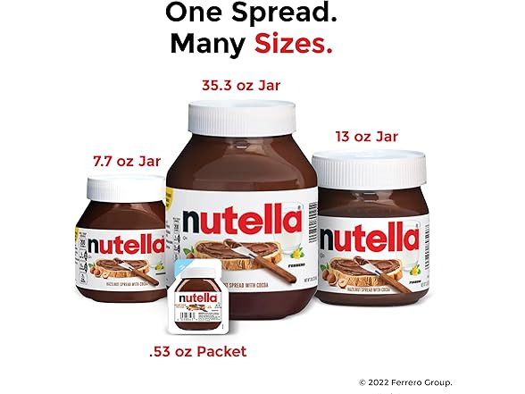 Nutella Hazelnut Spread 13oz