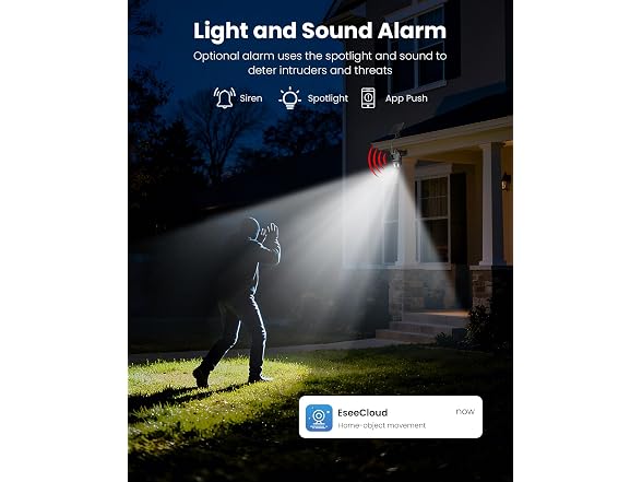 Hiseeu 4MP Solar Security Camera