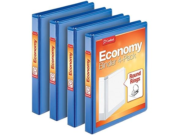 Cardinal Economy 3 Ring Binder, 1 In