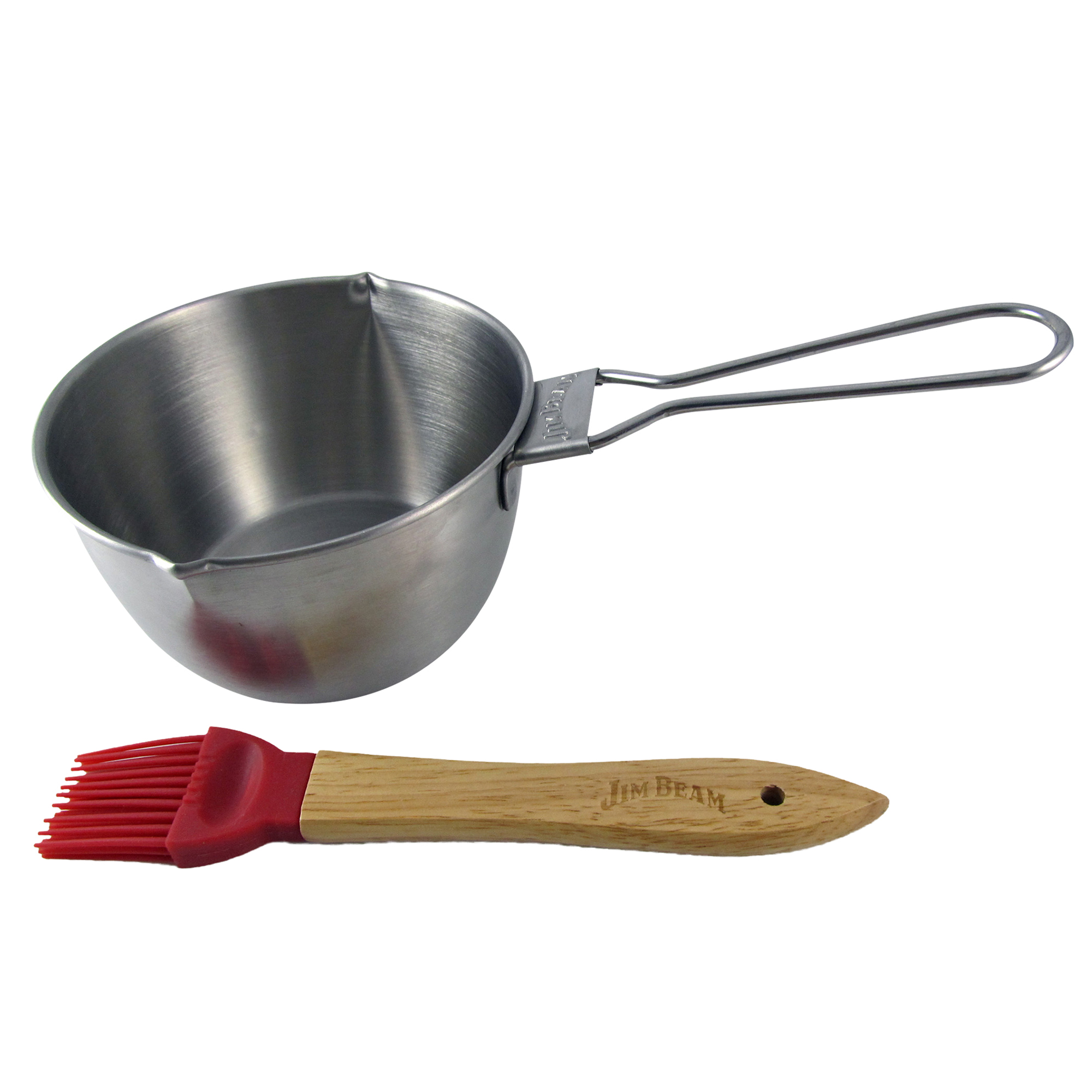 Jim Beam Stainless Steel Basting Pot Set - Gallery 7