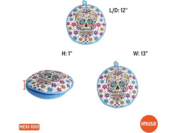 IMUSA 12" Insulated Microwaveable Cloth Tortilla Warmer 