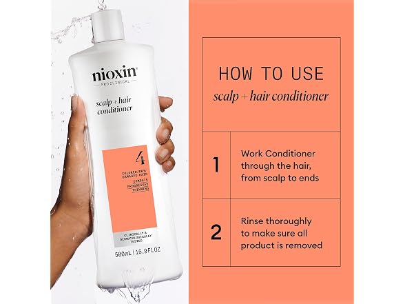 Nioxin System 4 Scalp + Hair Thickening Cond