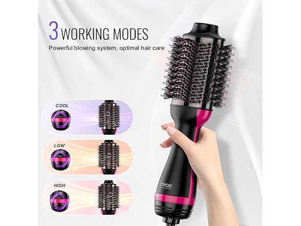 VEVOR 4 in 1 Ionic Hair Dryer Styler