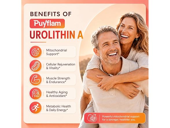 Urolithin A Supplement 1000mg with PQQ