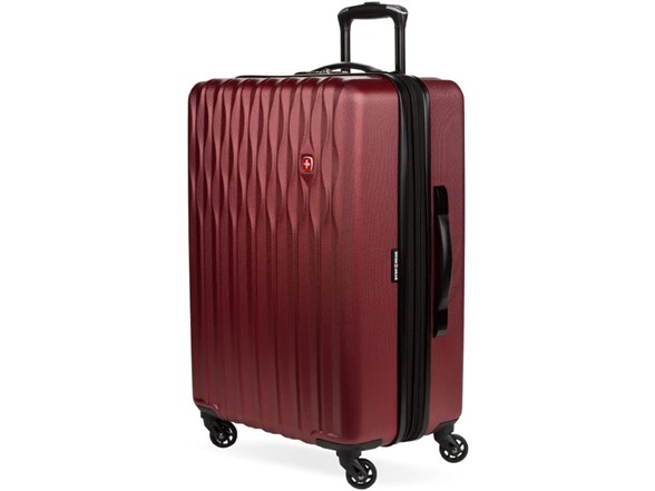 Wine, Checked-Medium 24-Inch