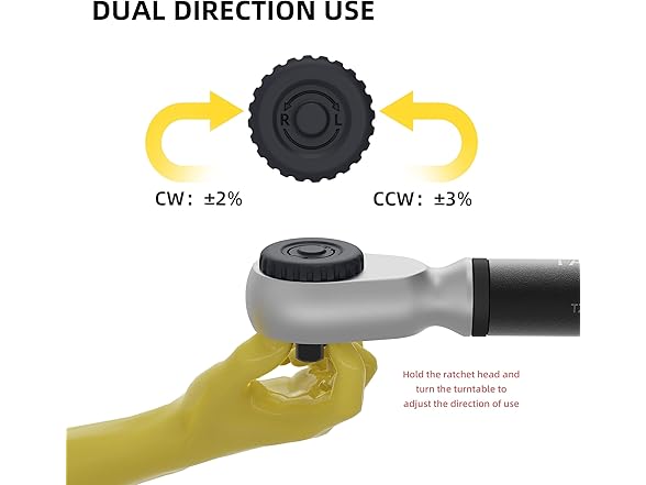 TAGVIT Digital Torque Wrench 1/2 Inch