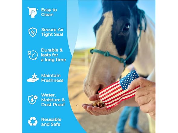 Generic 100 Pack Reusable Patriotic US