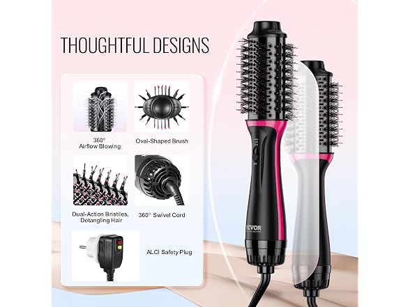 4 in 1 Ionic Dual Voltage Hair Styler