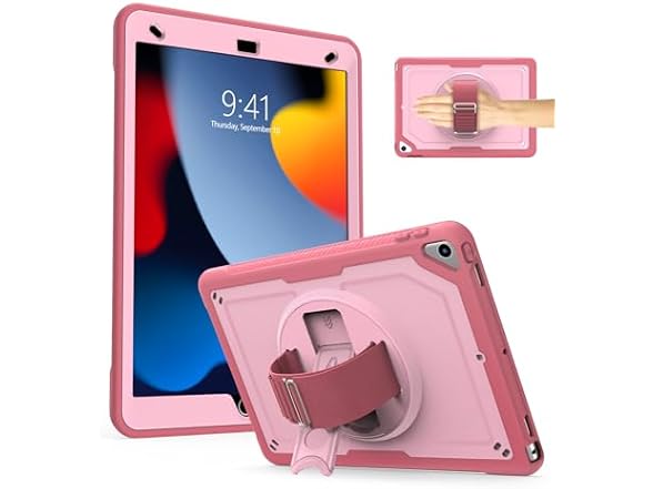 Ambison Case for iPad 9th/8th/7th Gen